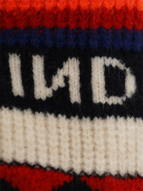 INDEE: Gestreifter Pullover aus Rippstrick