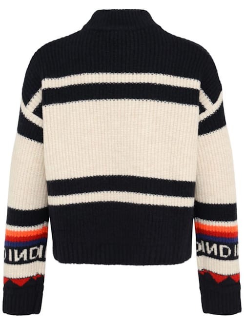 INDEE: Gestreifter Pullover aus Rippstrick