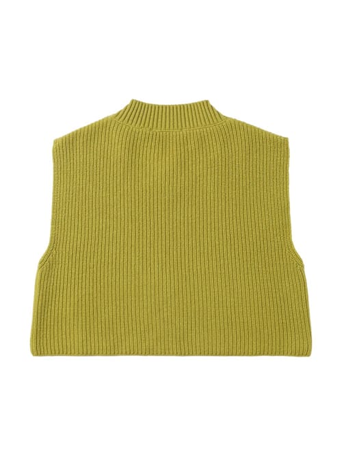 Main Story: Ribbed knit V-neck vest