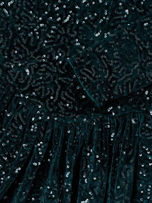 Konges Sløjd: Robe en velours à sequins