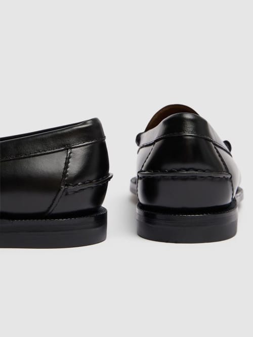 Sebago: 带扣和圆头的乐福鞋
