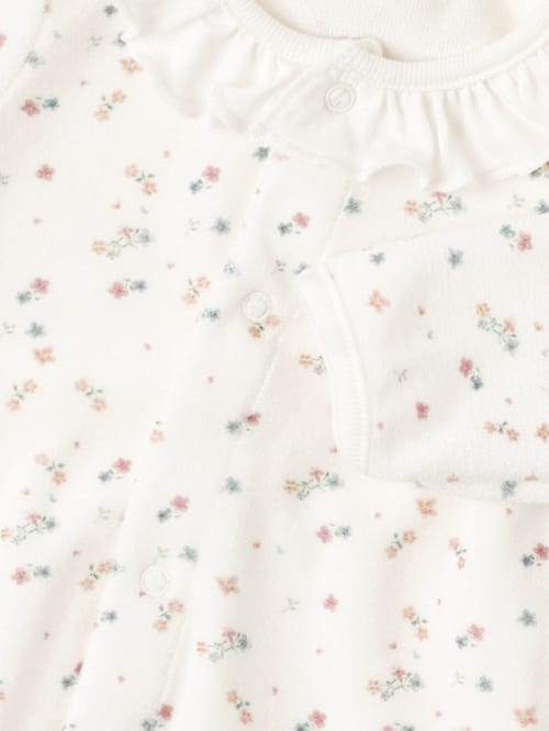 Petit Bateau: 印花棉连体衣