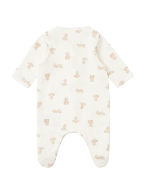 Petit Bateau: 印花棉连体衣