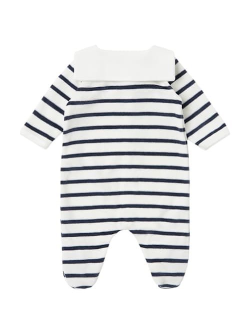 Petit Bateau: 印花棉连体衣