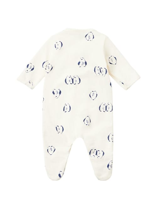 Petit Bateau: 印花棉连体衣