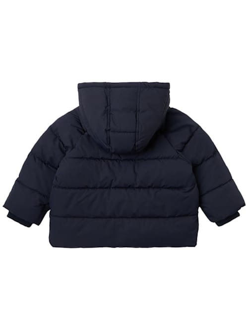 Petit Bateau: 带帽聚酯羽绒夹克