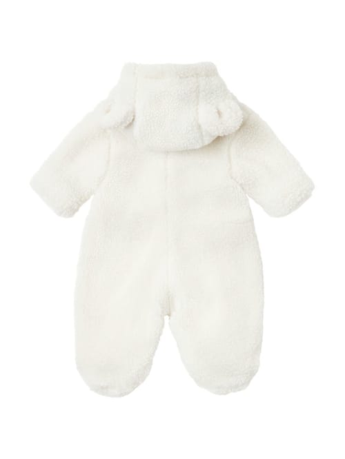 Petit Bateau: 连帽尼龙羽绒连体衣
