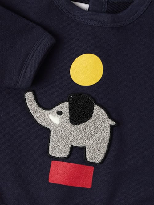 Petit Bateau: 印花棉质卫衣