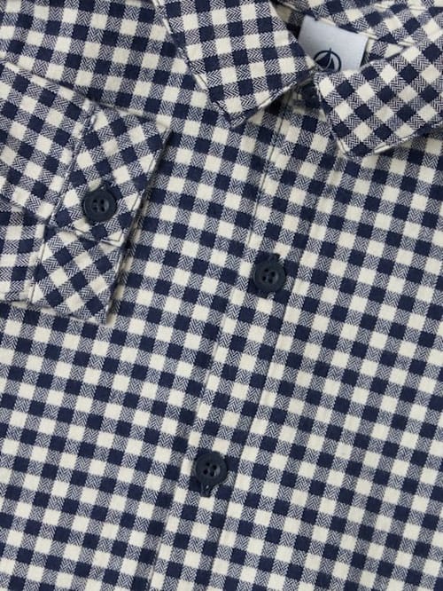 Petit Bateau: 经典领剪裁衬衫
