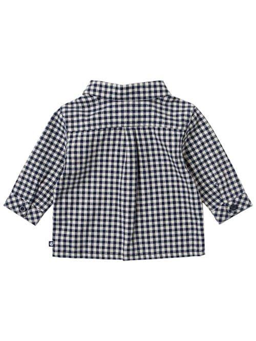 Petit Bateau: Cropped shirt with classic collar