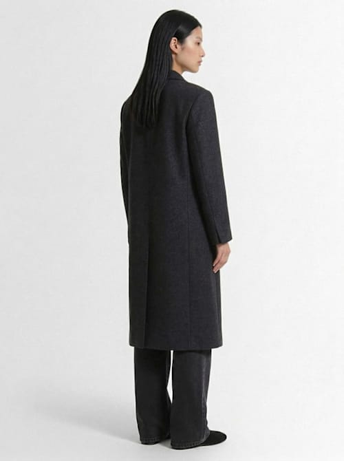 The Row: Cappotto doppiopetto in lana vergine