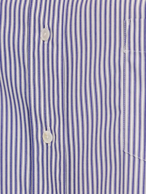 The Row: Long striped cotton shirt