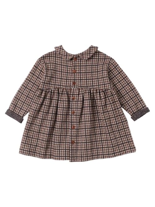 1 + IN THE FAMILY: 检查棉混合裙