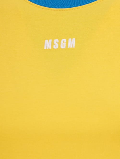 MSGM: 棉混纺T恤
