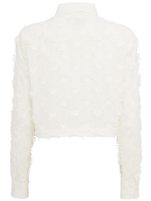 MSGM: 经典领口短款衬衫