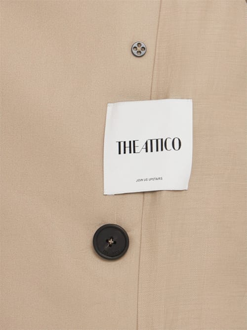 The Attico: 双排扣腰带外套
