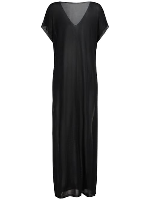 The Frankie Shop: Vestito lungo in maglia con spacchi