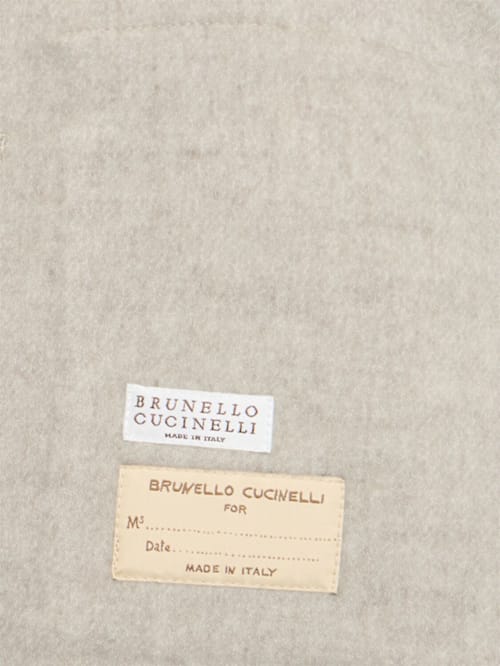 Brunello Cucinelli: 单排扣衬衫领外套