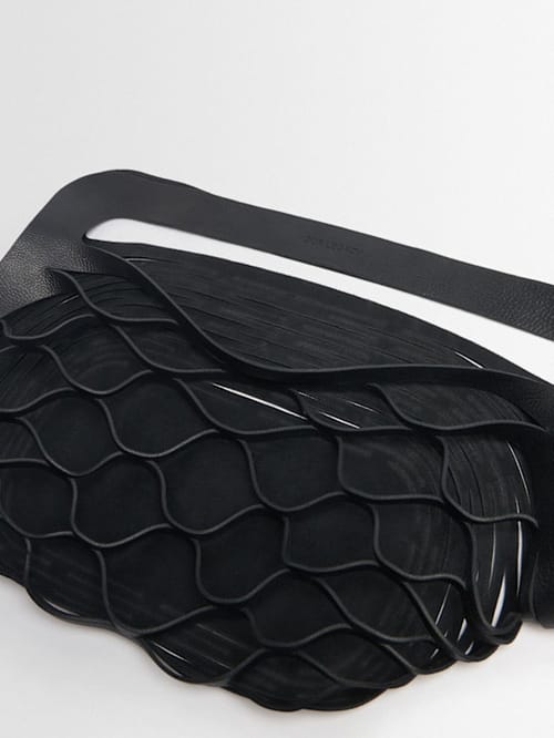 Our Legacy: Bolso shopper de piel calada