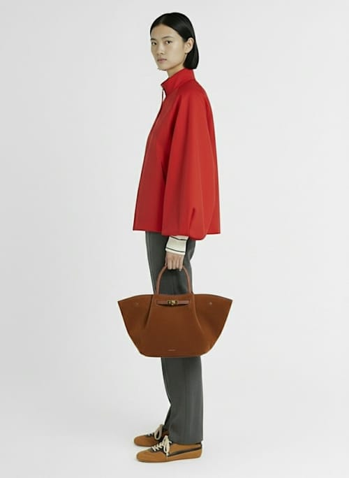 DeMellier: 双手柄翻盖 tote