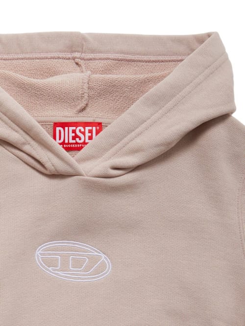 Diesel Kids: 带帽棉质卫衣