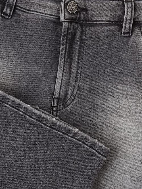Diesel Kids: 弹性棉质 cargo 牛仔裤