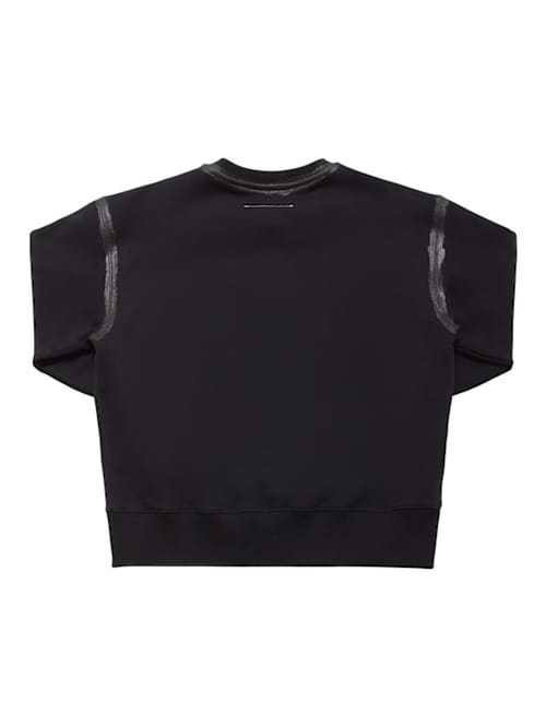 MM6 Maison Margiela: 棉质圆领汗衫
