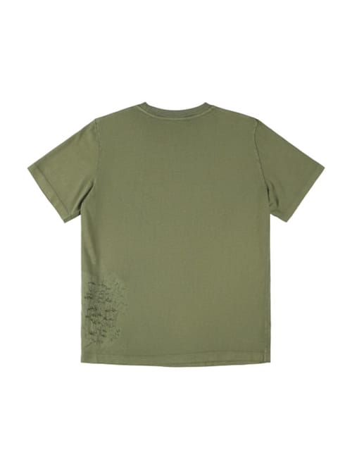MM6 Maison Margiela: 印花logo棉质T恤