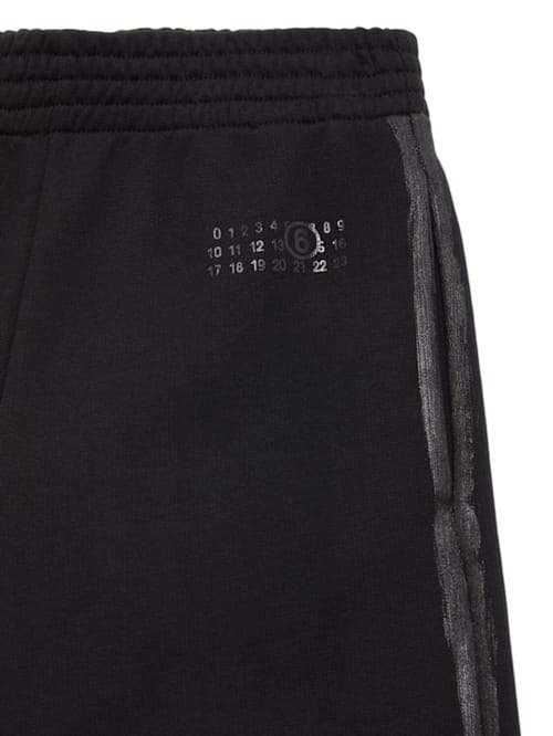 MM6 Maison Margiela: 印花棉质运动裤