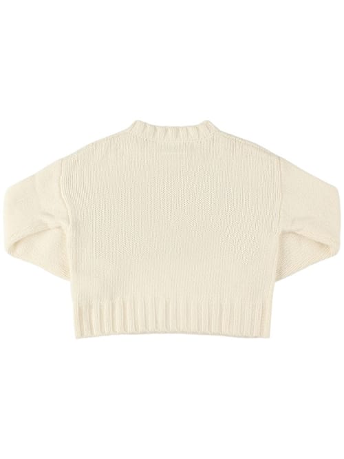 MM6 Maison Margiela: Jersey en mezcla de lana con intarsia