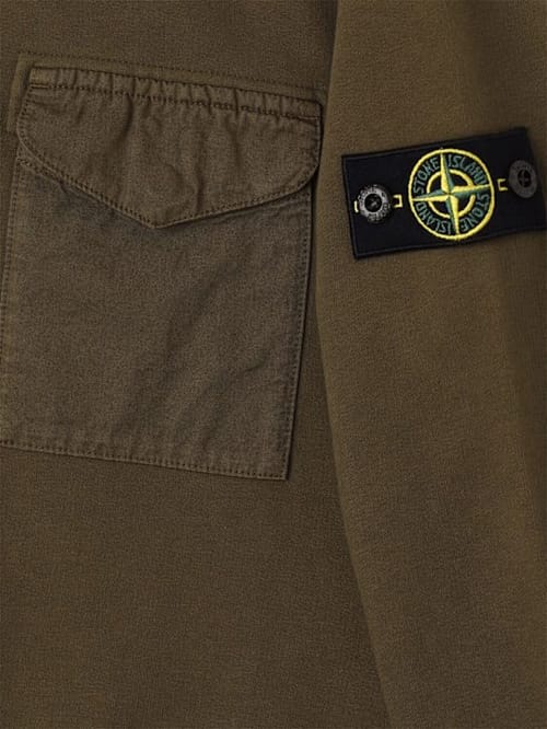 Stone Island Junior: 有机棉卫衣