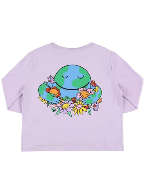 Stella McCartney Kids: 印花棉质针织T恤