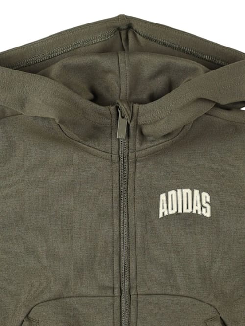 adidas Originals: 棉混合连帽卫衣