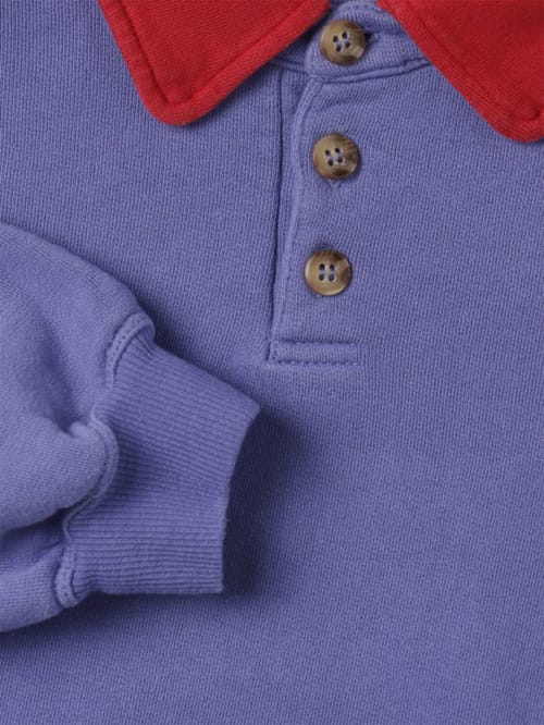 Bobo Choses: 印花有机棉 polo 卫衣