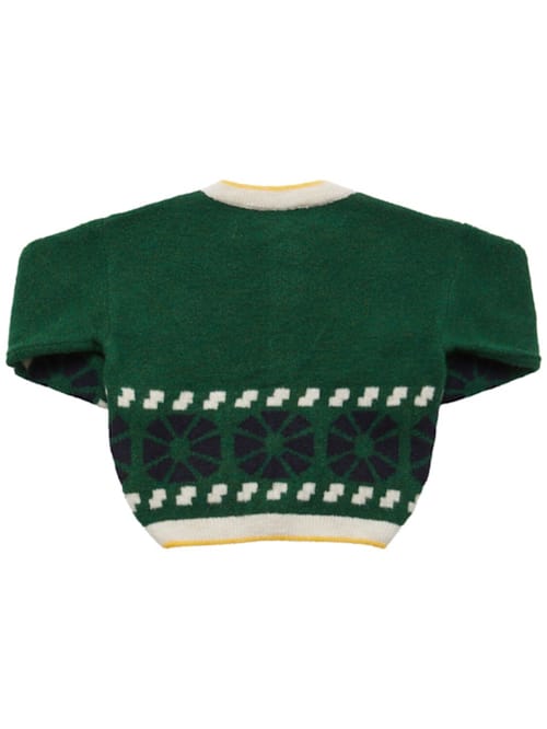 Bobo Choses: Cárdigan en punto jacquard