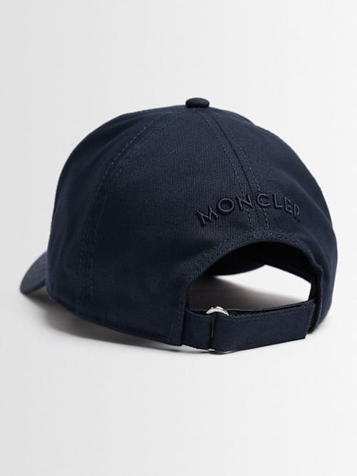 Moncler: 带弯檐的棒球帽