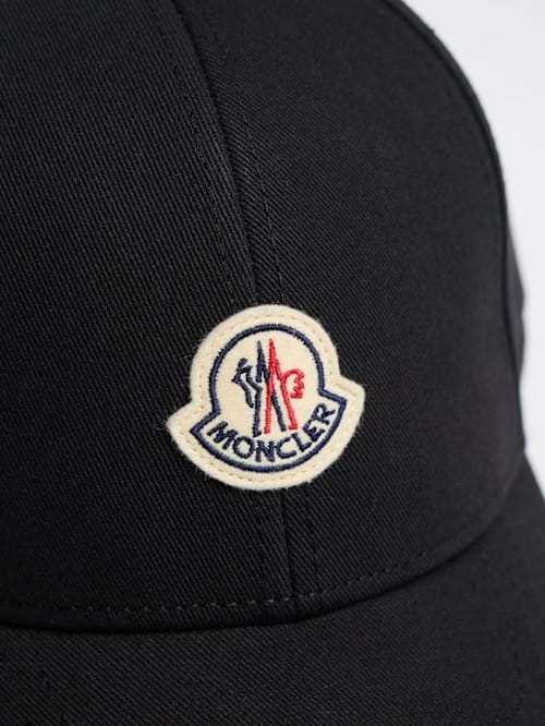 Moncler: 弯檐棒球帽