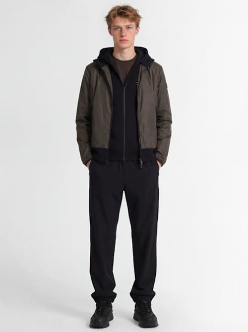 Moncler: 高领飞行员夹克