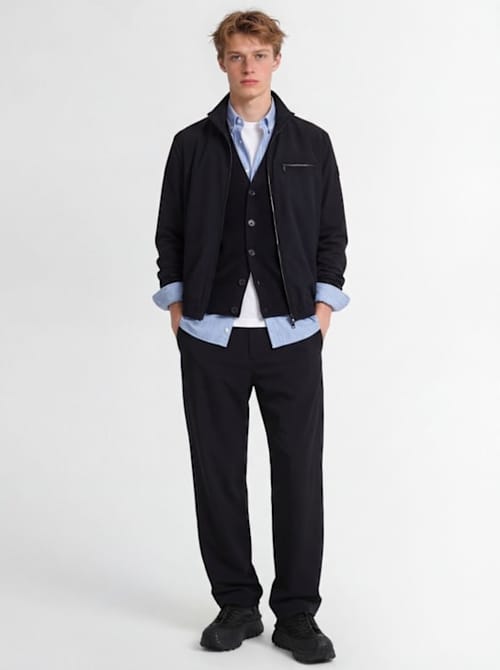 Moncler: 带前拉链的休闲夹克
