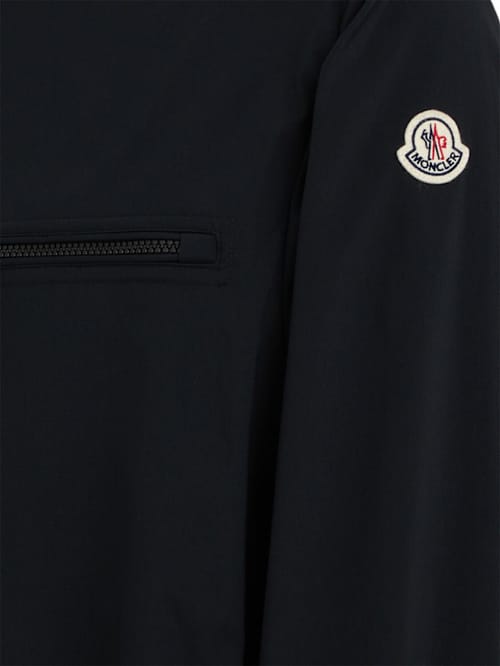 Moncler: 带前拉链的休闲夹克
