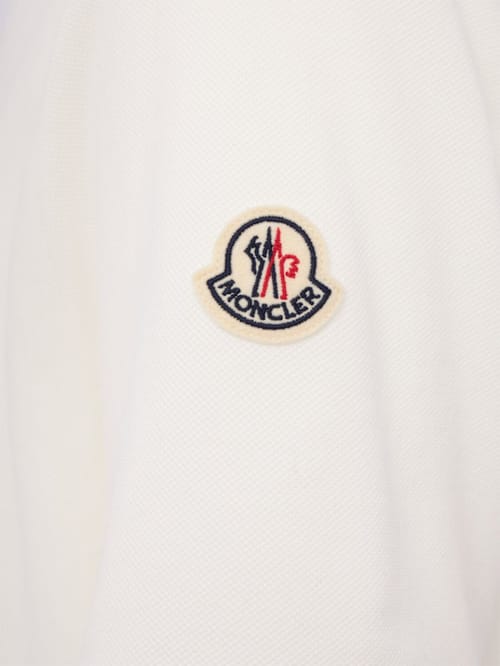 Moncler: 短袖polo衫，带罗纹领