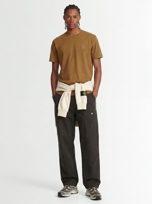Stone Island: 短袖圆领T恤