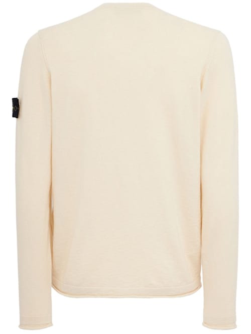 Stone Island: 有补丁的圆领套头衫
