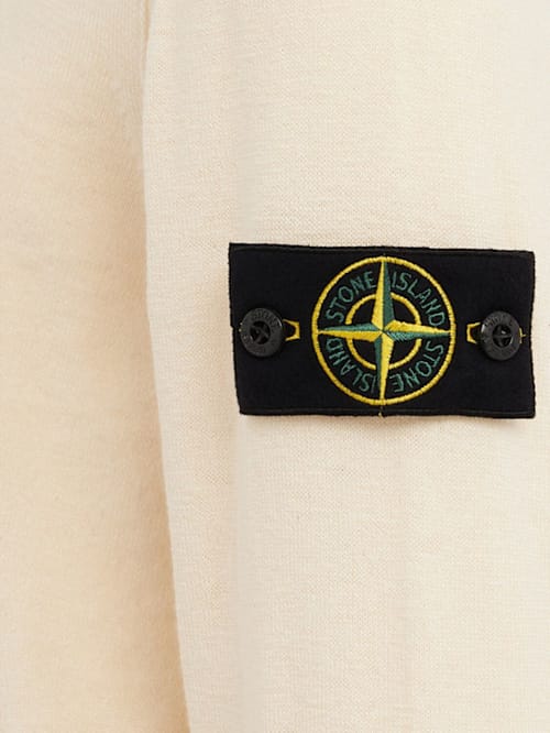 Stone Island: 有补丁的圆领套头衫