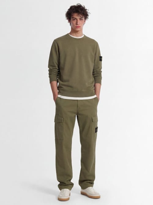 Stone Island: 长袖圆领运动衫