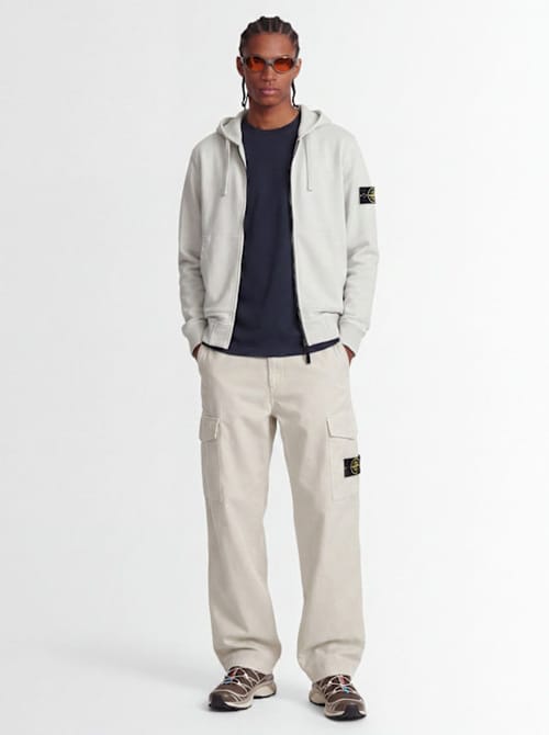 Stone Island: 拉链卫衣