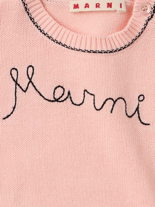 Marni Junior: 棉质针织毛衣