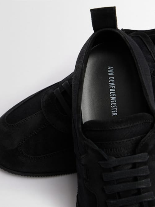 Ann Demeulemeester: 低帮运动鞋，带系带设计
