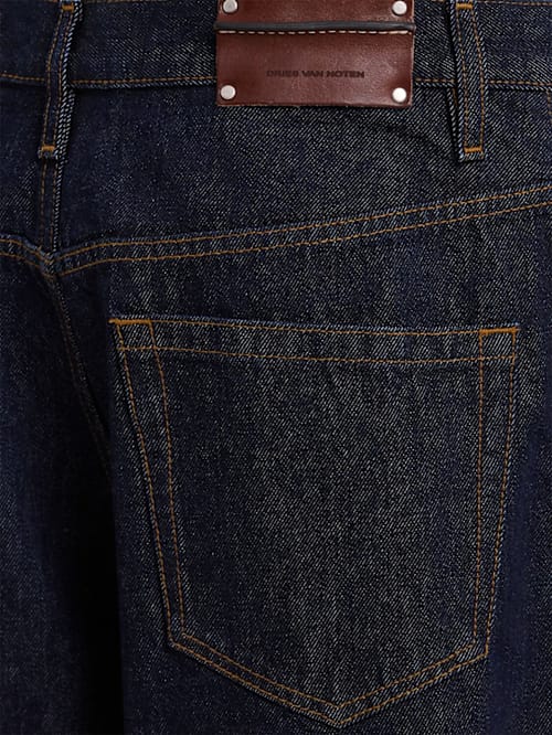 Dries Van Noten: 高腰宽松牛仔裤