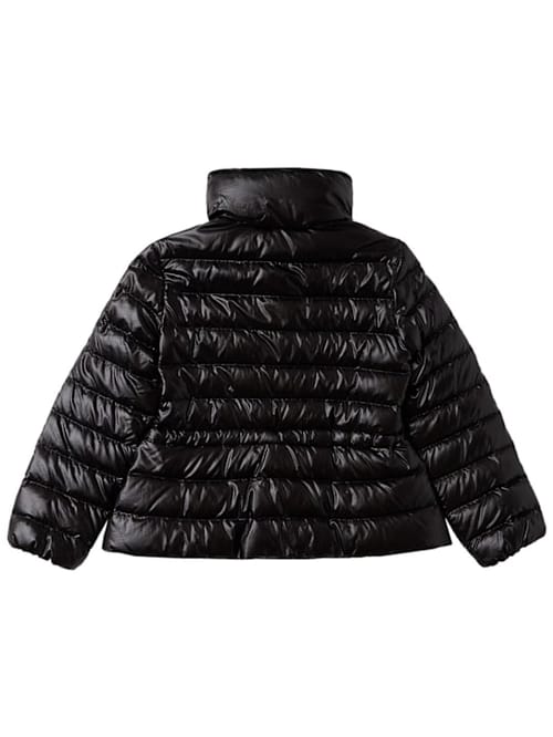 Moncler: 亮面尼龙羽绒外套